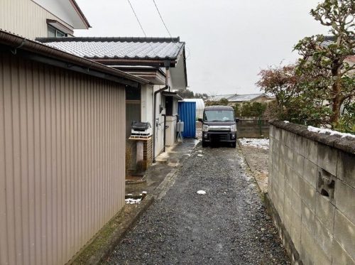 茨城県常陸太田市増井町B　接道　車庫